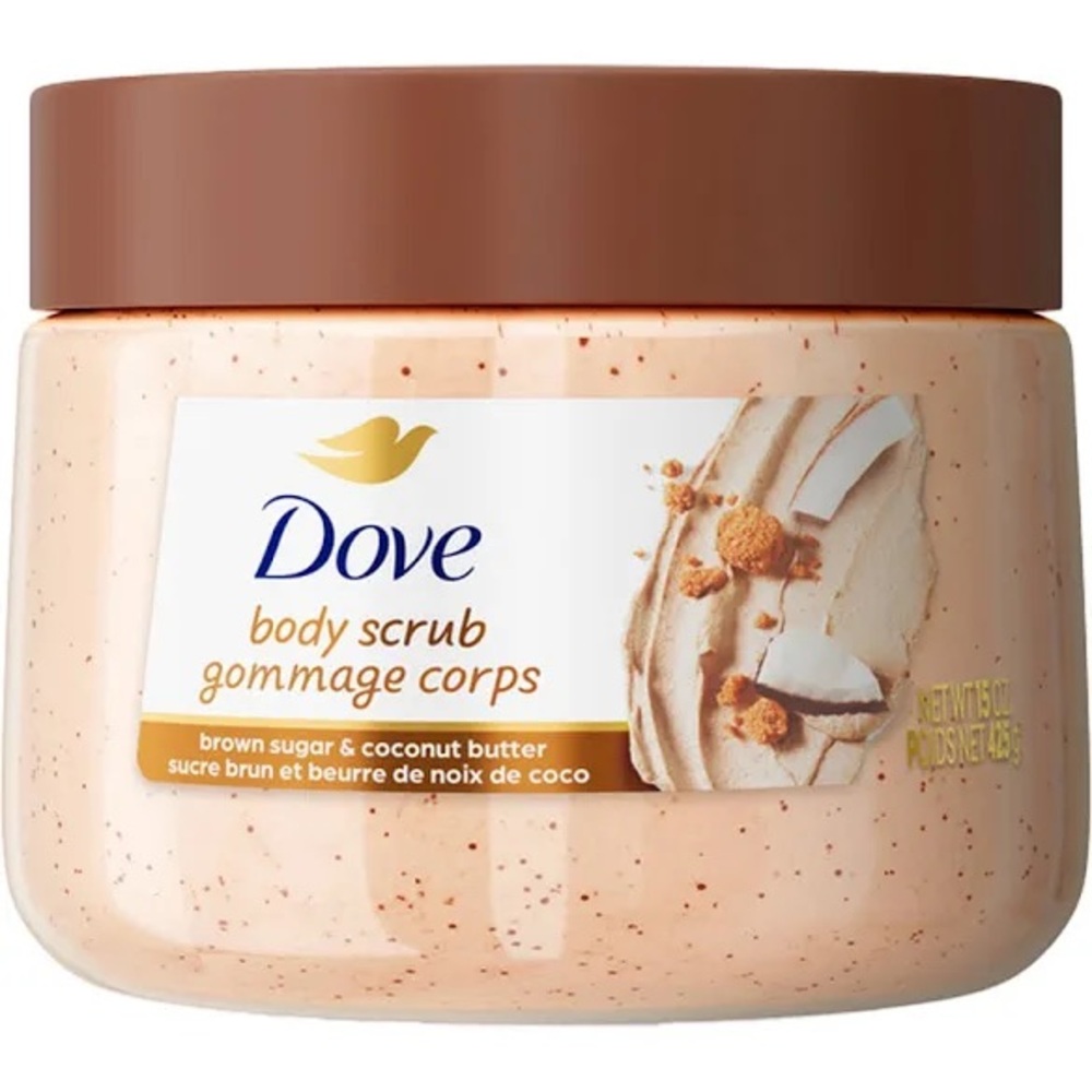 1 Dove Cream Body Scrub with Brown Sugar & Coconut Butter